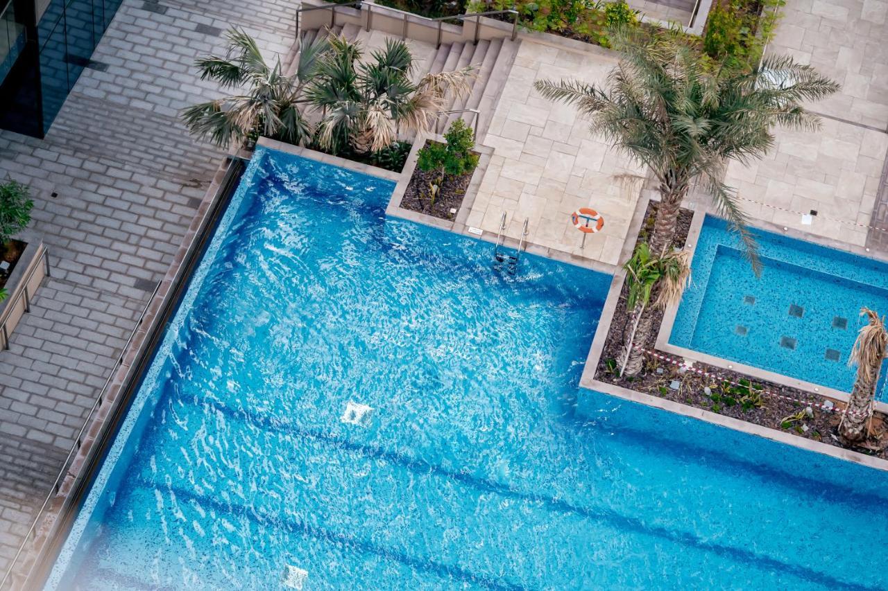 Higuests - Unique Studio With Stunning Panoramic Marina Views Dubai Exterior foto