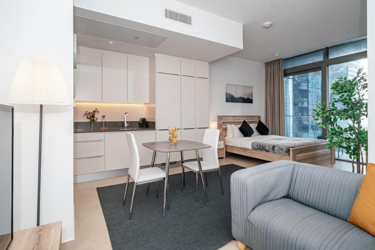 Higuests - Unique Studio With Stunning Panoramic Marina Views Dubai Exterior foto
